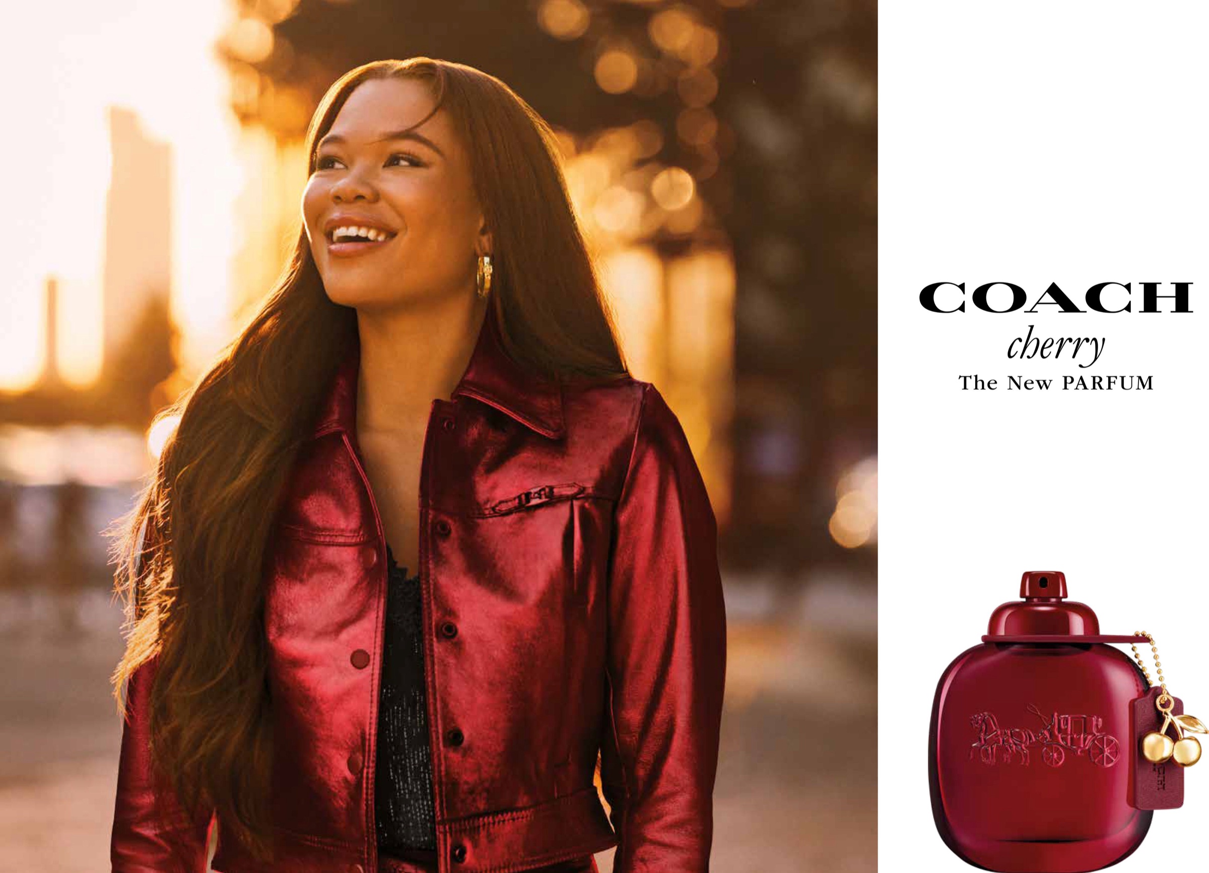 Coach Cherry Parfum kampanya görseli