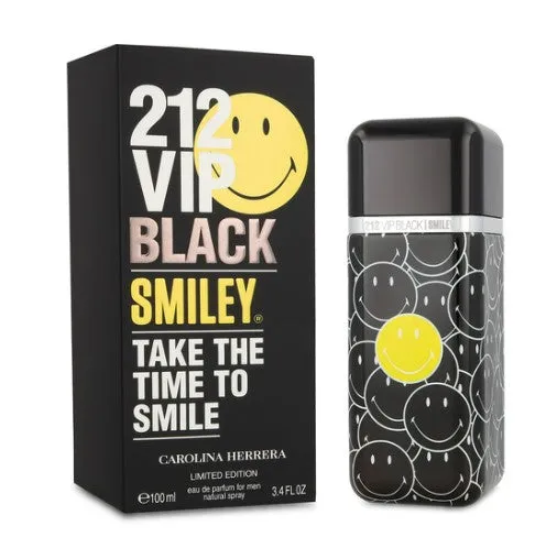 Carolina Herrera 212 Vip Black Smiley