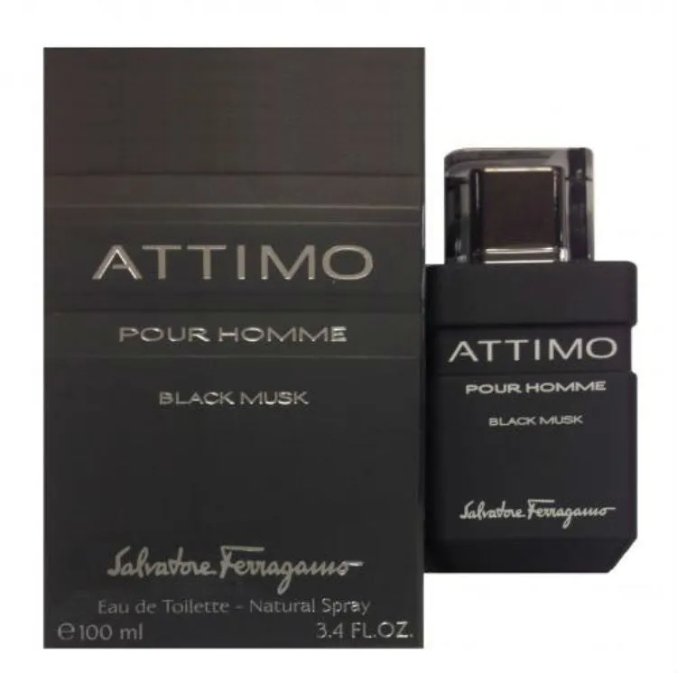 Salvatore Ferragamo Attimo Black Musk Pour Homme