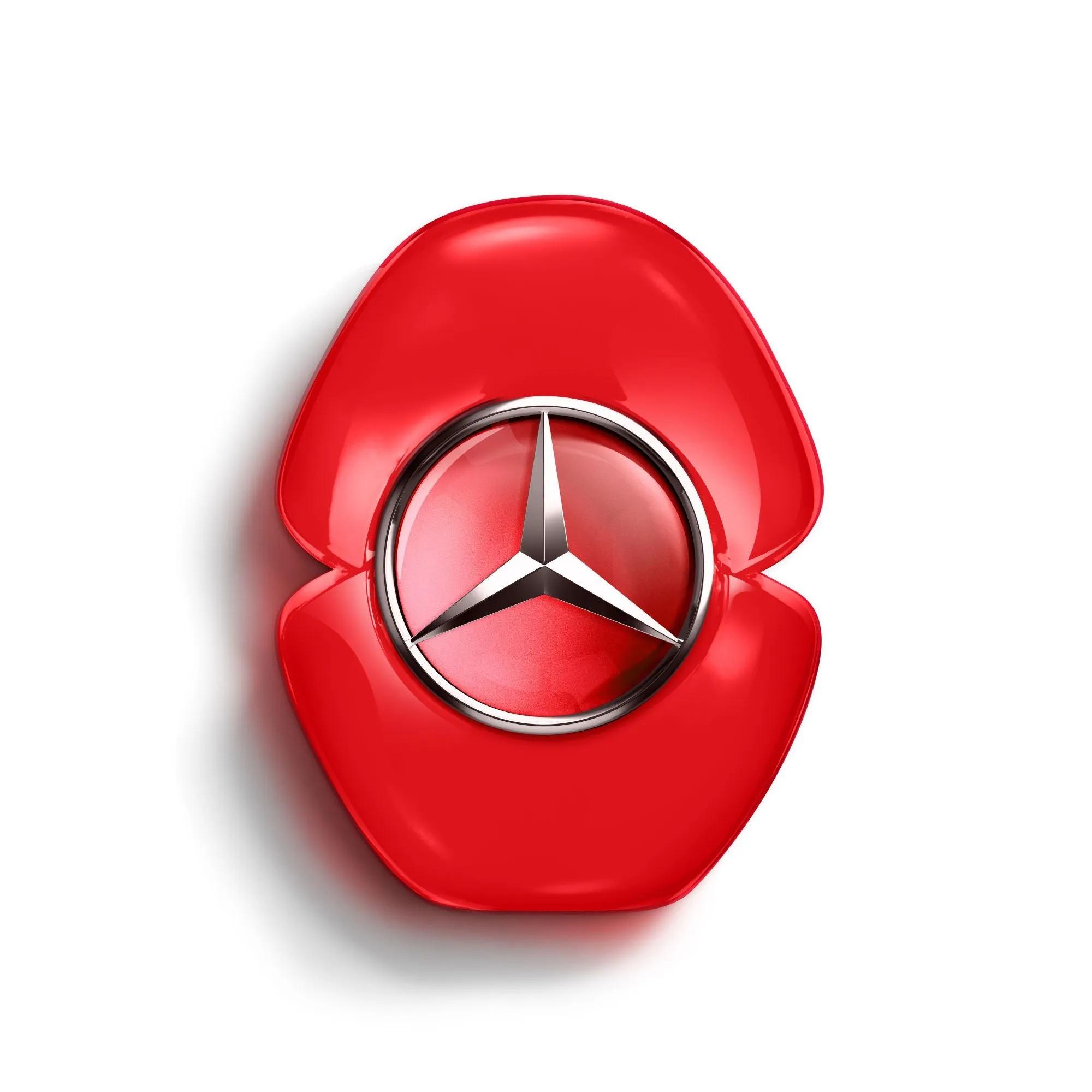 Mercedes Benz Woman In Red