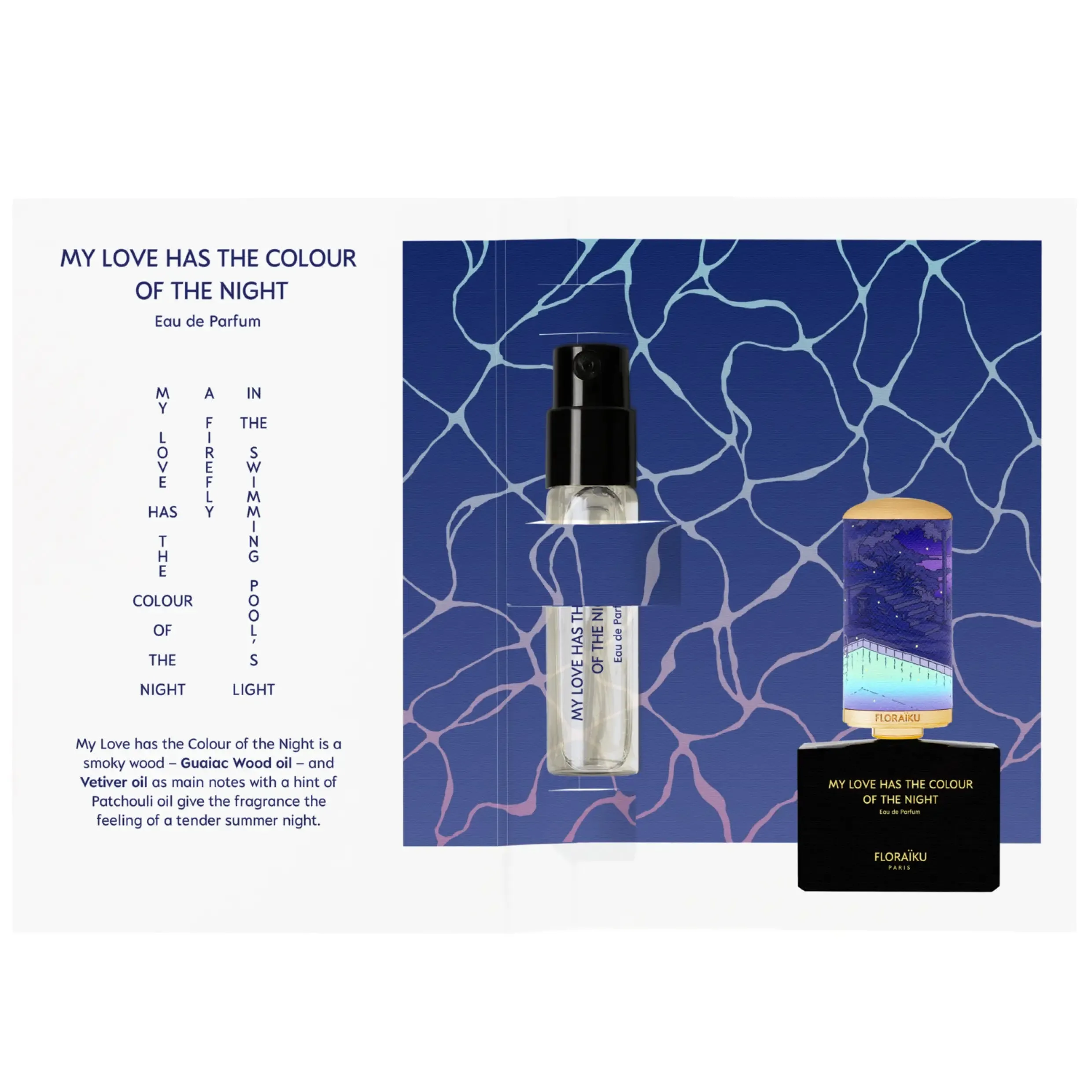 Floraïku My Love Has The Colour Of The Night